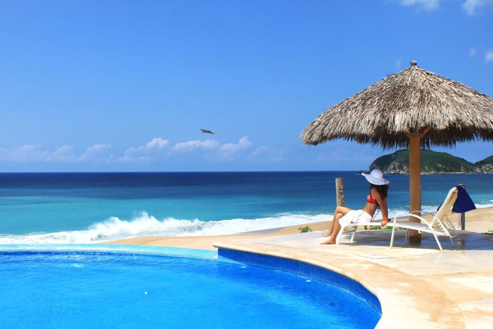 Cabanas El Cielito Villa del Mar Bagian luar foto