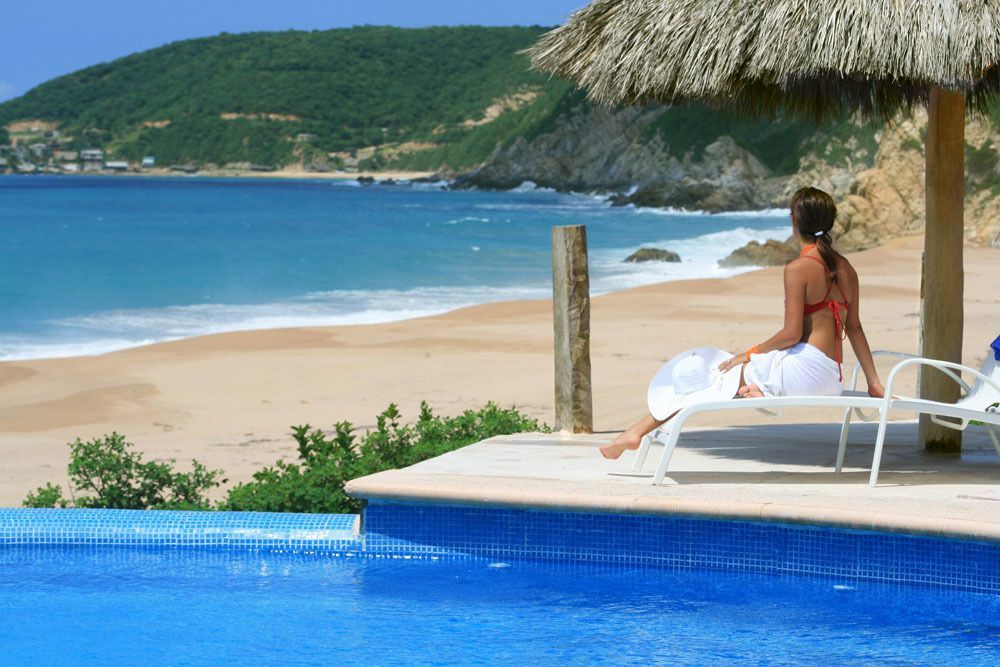 Cabanas El Cielito Villa del Mar Bagian luar foto
